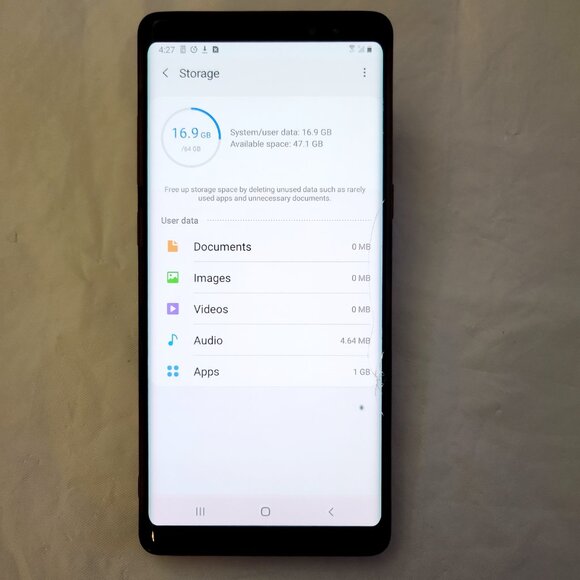 Samsung Galaxy Note 8, 64GB, Midnight Black - Verizon - Picture 9 of 10